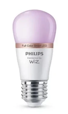 Philips SMART P45 E27 4.9W / múdra LED žiarovka / RGBW / 470 lm / 2200 - 6500 k / stmievateľná (929003499821)