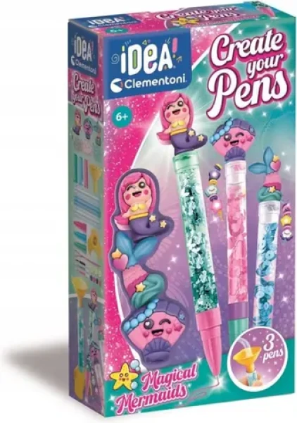 Clementoni IDEA Kreatívna súprava na výrobu pier Morské víly