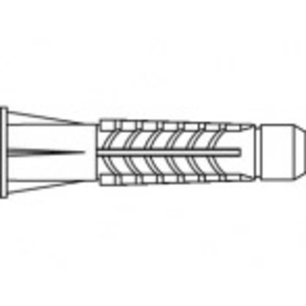 TOOLCRAFT hmoždinka 28 mm TO-5455077 100 ks; TO-5455077