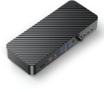 Orico USB-C 10 Gbps, 2x DP 4K, HDMI 4K, PD 60W, 36x USB-A, karty SD, audio (DKA20-V1-EU-BK-EP)