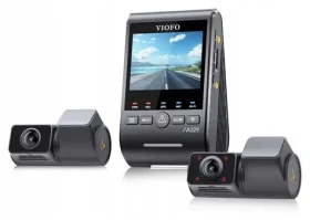 Viofo A329S / 3x kamera do auta / 3840x2160 / GPS / Wi-Fi / microSD do 512 GB (A329S 3CH GPS)