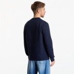 Mikina Calvin Klein Jeans Ls 350Terry Eu Clvin Box Logo Cn Dark Sapphire L