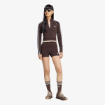 Mikina adidas Essentials 3 Stripes Seamless Tracktop Aurora Coffee L