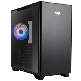 InWin A5 TG čierna / E-ATX / 2x USB-A 3.2 / 1x USB-C 3.2 / 1x 120mm / bez zdroja / priehľadná bočnica (IW-CS-A5BLK-1AM120S)