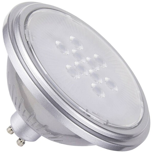 SLV 1005295 LED En.trieda 2021 F (A - G) GU10 klasická žiarovka 7.3000000000000 W teplá biela (Ø x d) 111 mm x 71 mm 1 ks; 1005295