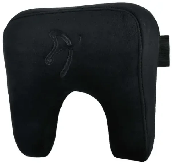 Arozzi Neck Pillow Velvet čierna / Ergonomický vankúš pod hlavu a krk / zamatový poťah (AZ-NECKPILLOW-VELVET-BK)