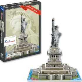 CLEVERHAPPY 3D puzzle Socha Slobody