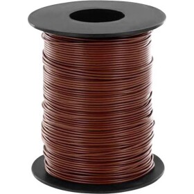 BELI-BECO L125BR25 opletenie / lanko, 1 x 0.25 mm², hnedá, 25 m; L125BR25