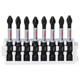 BOSCH Impact Control 2608522331 / Sada skrutkovacích bitov / 8x PZ2 / Dĺžka: 50 mm (2608522331)