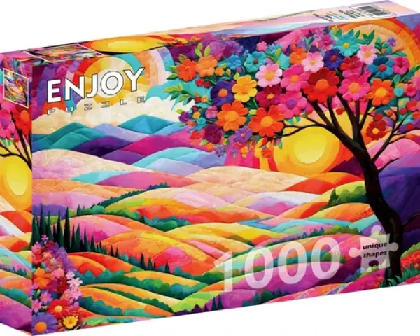 ENJOY Puzzle Krajina dvoch slnkov