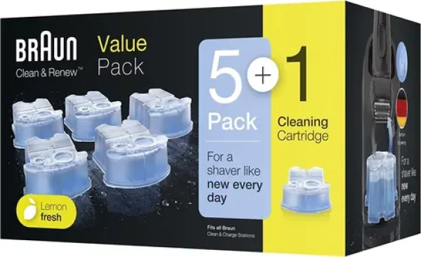Braun Čistiaca kazeta Clean Renew CCR 6 (6ks) (226356)