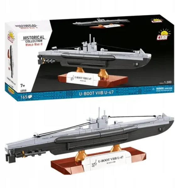 Cobi 4858 Ponorka U-47 typ VIIB (II WW)