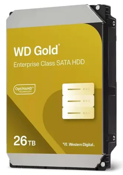 WD GOLD WD261KRYZ 26 TB / HDD / 3.5 "/ SATA 6Gbs / 7200RPM / 512MB cashe / 5y
