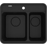 DEANTE DEANTE - Momi metal grafit Granitový drez, 1.5-miska ZKM_G503