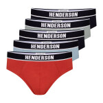 Pánske slipy 5 pack 43175 Soon - HENDERSON vícebarevná L