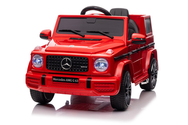 Mamido Mamido Detské elektrické autíčko Mercedes Benz G63 cabrio EVA kolesá červené