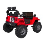 Mamido Elektrické autíčko Extreme Sport 4x4 s premenlivou veľkosťou červené