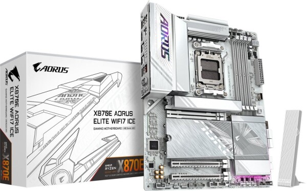 Gigabyte X870E AORUS ELITE WIFI7 ICE