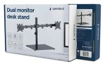 Gembird MS-D2ST-01 čierna / Držiak 2 monitorov na stôl / 17-32" / do 9 kg / naklápací, otočný (MS-D2ST-01)