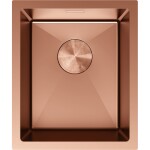 MEXEN - Trixo oceľový drez 1-bowl 370 x 440 mm, meď 6412371000-65