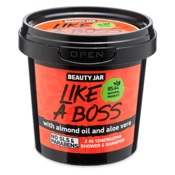 Beauty Jar - LIKE A BOSS 2 v 1 Šampon a sprchový gel 2v1 Objem: 150 g