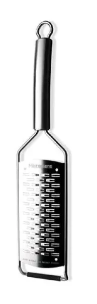 Microplane Gourmet Grater plátkovacia strúhadlo strúhacia páska čierna / 31.2 x 7.5 x 3 cm / jemná nerez oceľ (45002)