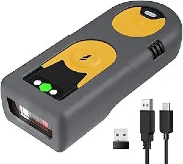 Inateck BarcodeScanner 42 Kit žltá / 2D snímač čiarových kódov / bezdrôtový / BT (BCST-42_YELLOW)