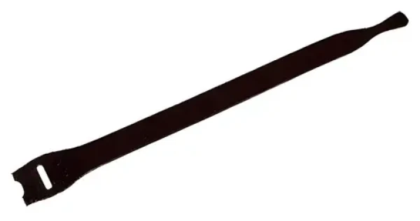 Velcro Sťahovacia páska so suchým zipsom 20mm čierna / Sťahovacia páska / 20 cm / 100 ks (VEL-OW64527)
