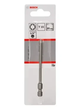 BOSCH 2607001650 / Bit Extra Hard T15 / Dĺžka 89 mm (2607001650)