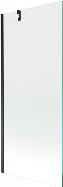 MEXEN/S - Next vaňová zástena FIX 80x150, transparent, čierna 895-080-000-00-00-70