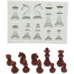 Silicone formička na šachy 10,5x7,5 cm - Cakesicq - Cakesicq