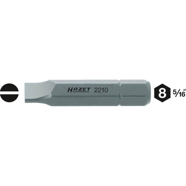 Hazet HAZET plochý bit 12 mm Speciální ocel C 8 1 ks; 2210-14