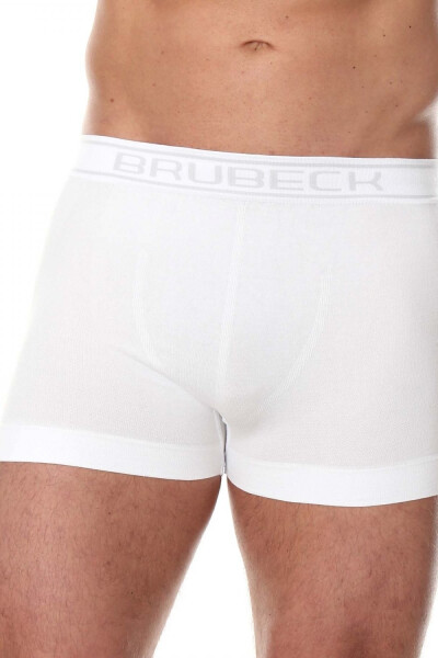 Pánske boxerky 00501 white - BRUBECK Bílá XXL