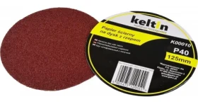 GEKO Brúsny kotúč na suchý zips 125 mm P40 / Brúsny kotúč / zrnitosť P40 / balenie 100 ks (K00010)