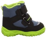 Chlapčenské zimné topánky HUSKY1 Black/Light Green Gore-Tex, Superfit,1-006045-0000 - 30