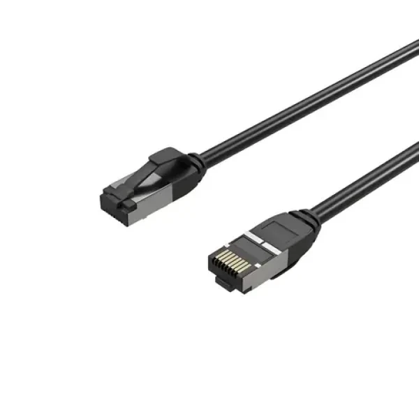 Shiverpeaks CAT8.1 U/FTP extra tenký 7,5 m čierna / Patch kábel / RJ-45 / TPE plášť (FL31-47065)