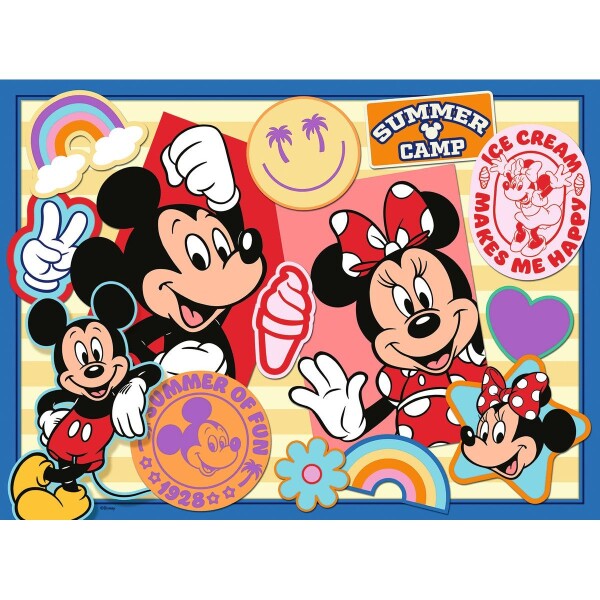 Mickey a Minnie na výlete 200 dielikov