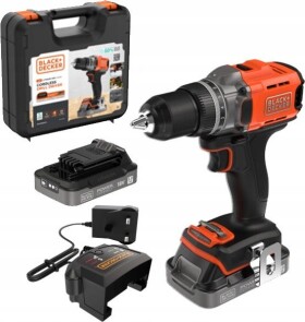 Black&Decker Black&Decker Akku-Bohrschrauber 18V 2x2Ah.2G.Kof BCD382D2XK