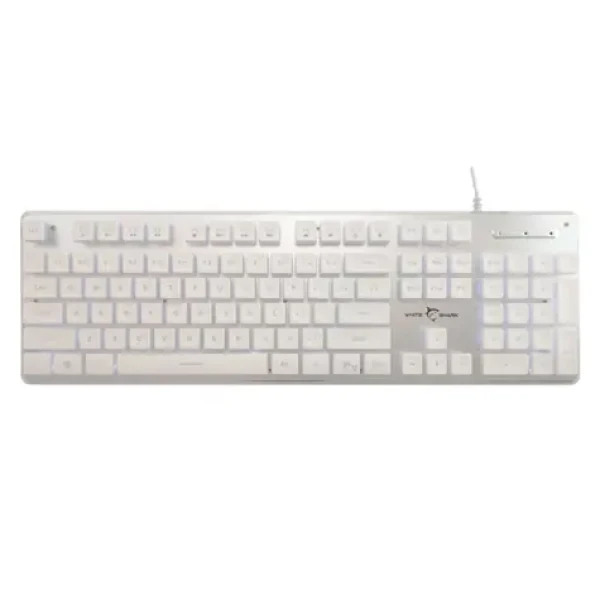 White Shark GK-003241 TACHI biela / herná membránová klávesnica / US layout / USB / LED (TACHI-W-US)