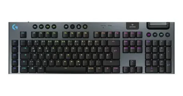 Logitech G915 X LIGHTSPEED čierna / Herná klávesnica / bezdrôtová / DE layout (920-012697)