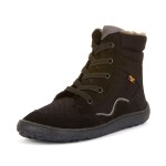 Detské zimné barefoot topánky TEX WOOL GROW Black, Froddo, G3160234-4, čierna - 32