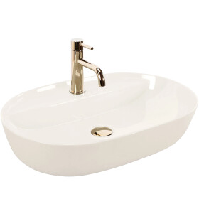 REA - Umývadlo na dosku Aura 61 Ecru Shiny REA-U4589