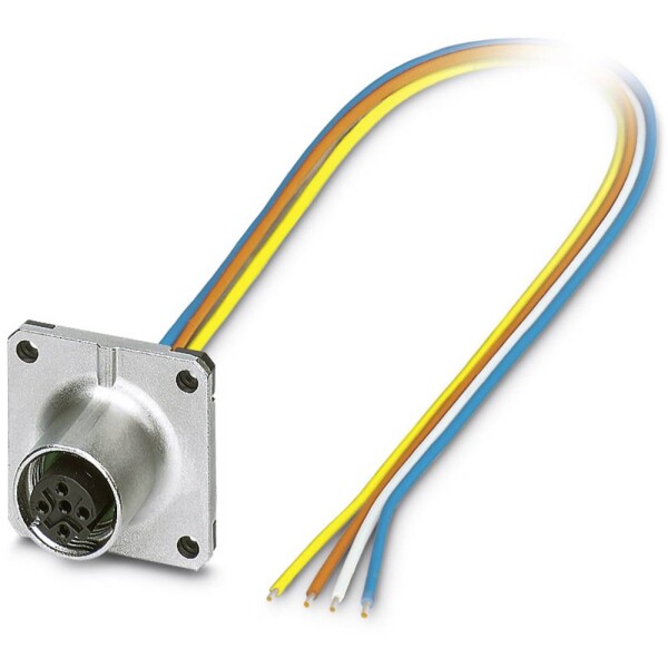 Flush-type connector SACC-SQ-M12FSD-4CON-20/0,5 1441639 Phoenix Contact; 1441639