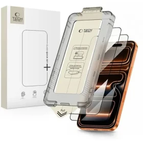 Tech-Protect Quick Set+ 2ks čierna / Ochranné sklo / Apple iPhone 17 Pro Max / Tvrdené sklo