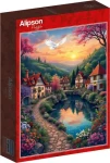 ALIPSON Puzzle Dedina pri vode
