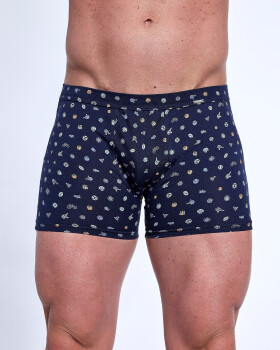 Boxerky Cornette Prime 904/123 S-2XL tmavě modrá S