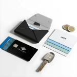 Moft Agile Travel čierna / Peňaženka / MagSafe / RFID ochrana / 8 kariet / Stojanček (MB005S-1-JTBK)