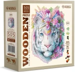 Wooden City Drevené puzzle Mystický tiger 505 dielikov