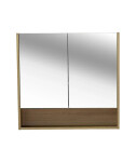 Zrkadlová skrinka Naturel Lucca 80x75 cm lamino dub LUCCA80CABD LUCCA80CABD