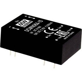 MEAN WELL DCWN06A-05 DC / DC menič napätia, modul 500 mA 6 W Počet výstupov: 2 x; DCWN06A-05